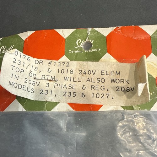 Skutt kiln elements 1027 - kiln,