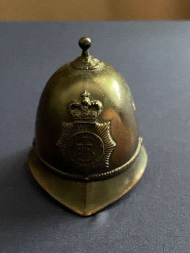 Vintage brass desk bell shaped - bell,
