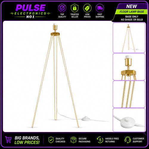 Gold tripod standard floor - tripod,