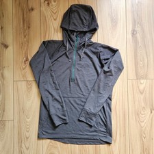 Rab Sweater Mens Medium Grey Top-Out Hoody 1/2 Zip Hooded