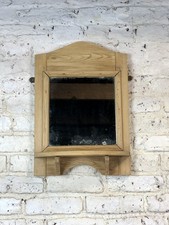 Vintage pine wall sconce