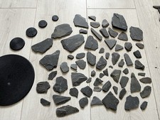 70 PIECE SLATE BASING KIT WARHAMMER (VARIOUS SIZES)