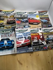 Classic & Sport Car Magazines Old Numbers Job Lot Bundle Of 8