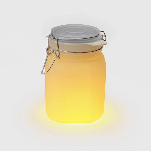 Suck sun jar solar powered - jar,