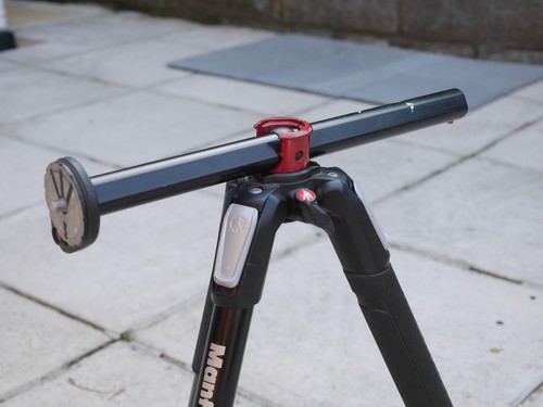 Manfrotto 055 aluminium tripod - aluminium,