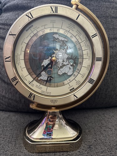 Seiko rotating globe - seiko,