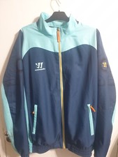Unisex Warrior Windbreaker Track Jacket Turquoise Size XL Season 2013 