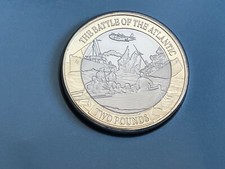 Gibraltar pound coin - pound, battle