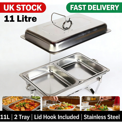 11l stainless steel - 11l, chafing