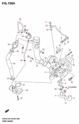 Suzuki genuine clip - genuine, grand