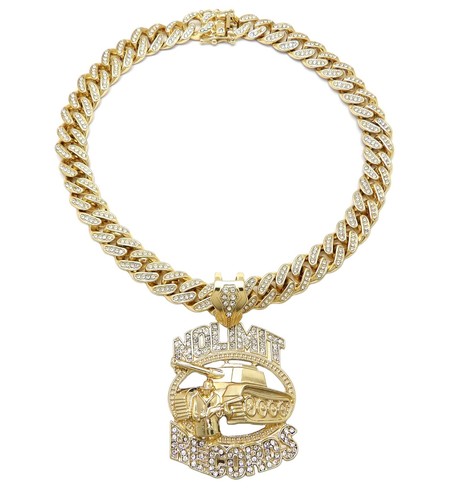 Limit records pendant gold - limit,