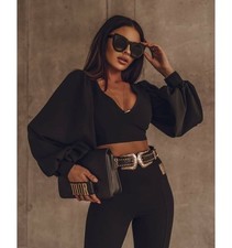 Olavoga Women's Crop Top With