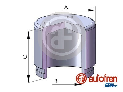 Piston brake caliper - brake, autofren