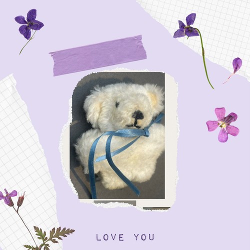 Tiny white bear - tiny,