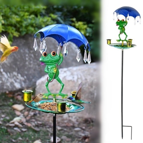 Metal bird feeder - bird, station