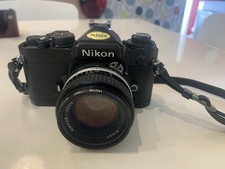 Nikon FE  35mm SLR Film Camera with Nikkor 50mm F1.4 Lens