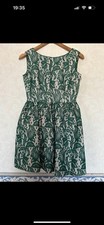 Zara Woman Green Lace Overlay