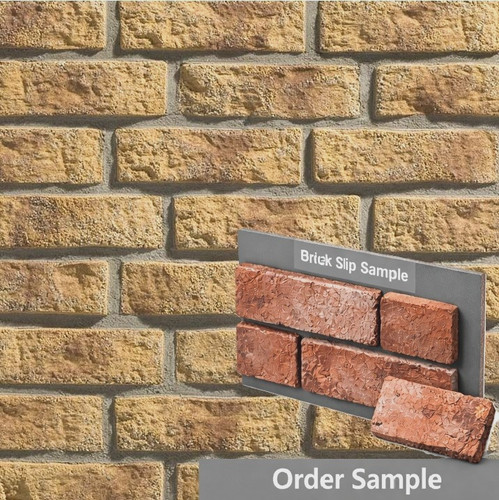 Brick slips sample rustic - sample,