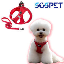 Puppy Breathable Mesh Harness Soft Puppy Vest Chest Strap XXXS-L UK POST HOT