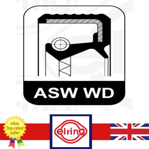 Crankshaft shaft seal - crankshaft, for