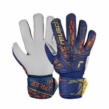 Reusch Attrakt Solid Pure Goalkeeper Gloves Blue – Size 9.5