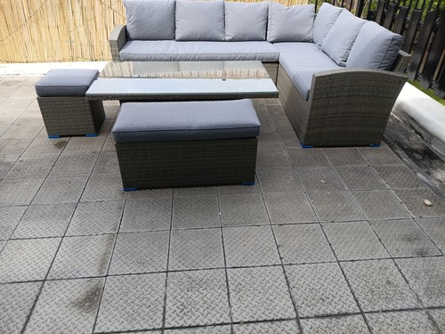 Garden furniture set - furniture,