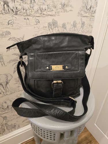 Rowallan black leather - rowallan,