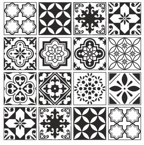 Tile stickers mosaic - tile,