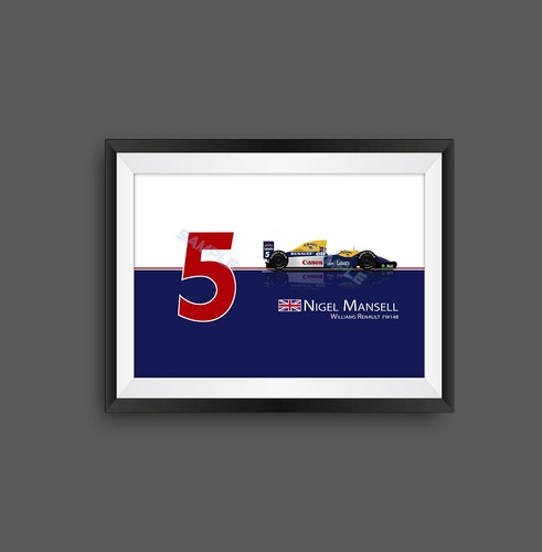 Nigel mansell red williams - mansell,