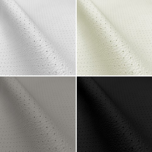 Perforated leather headliner - leather,