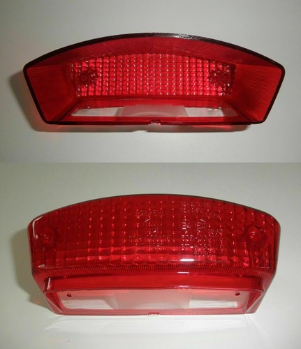 Red plastic lens slide cap - red,