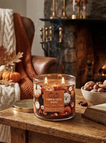Pumpkin toffee waffle scented - pumpkin,
