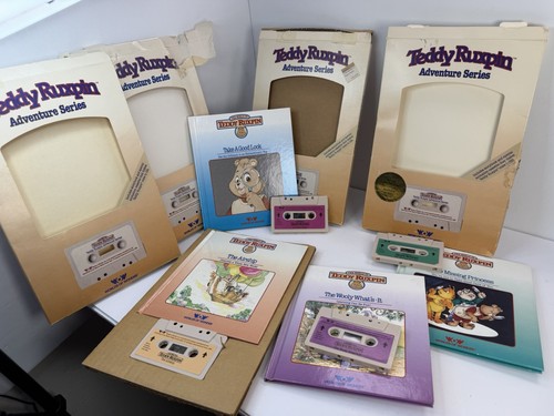 Teddy ruxpin book and cassette - teddy,