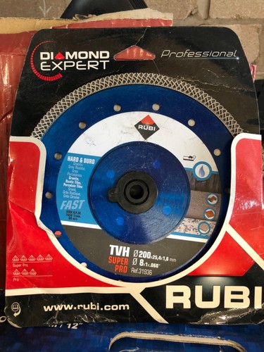 Rubi tvh 200mm wet cutting - rubi,