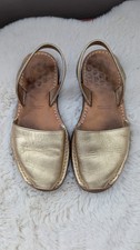 Mibo Gold Leather Avarca