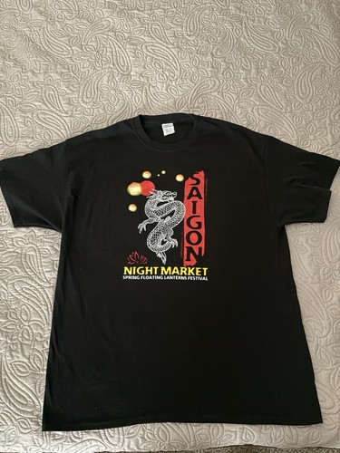 Black saigon night market - night,
