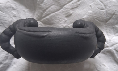 Black burnt terracotta ware