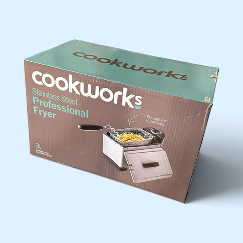 Cookworks 2000w stainless - 3l,