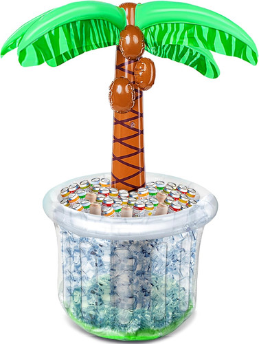 Inflatable palm tree cooler - palm,