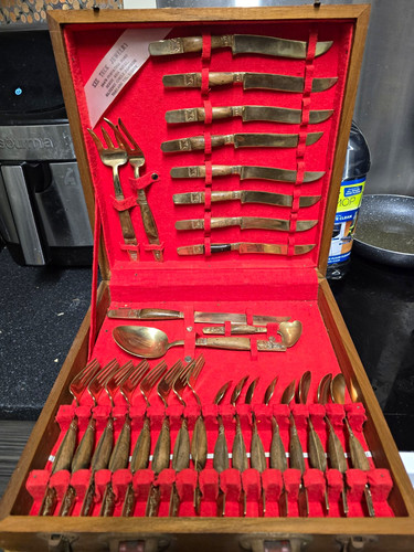 Thai bronze nickel cutlery - thai,