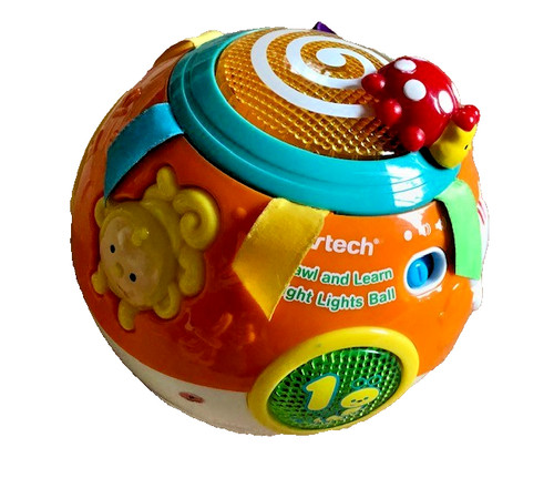 Vtech move and crawl ball - and,