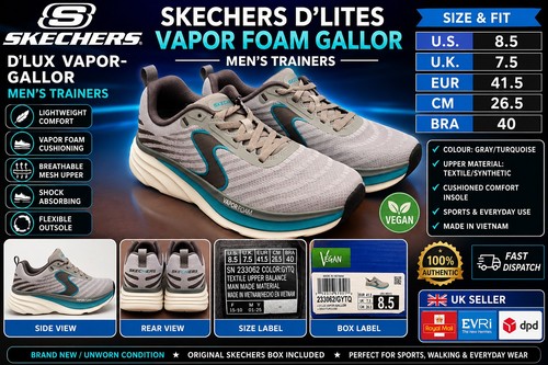 Skechers lites vapor - d'lites,