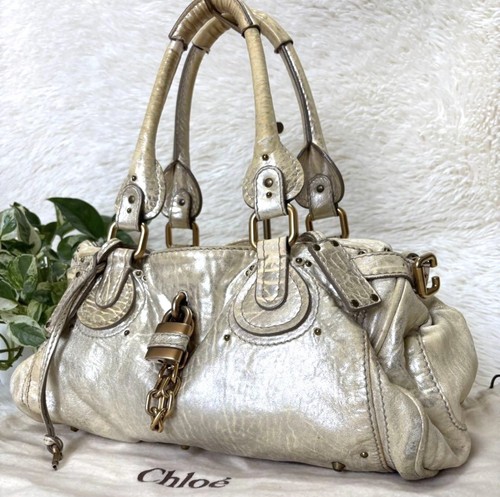 Chloé paddington metallic - chloé,