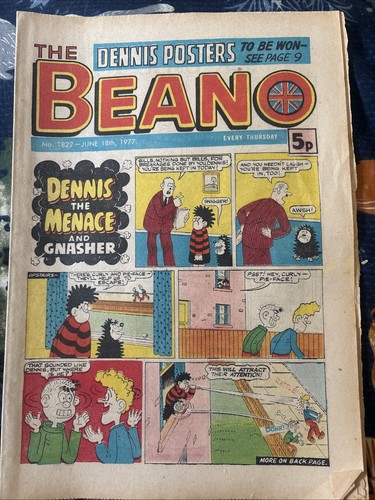 Beano comic 1822 june 18th - no,