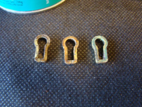 Salvaged vintage brass - 1, x