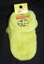 PRIMARK GREEN SLIPPERS FOOTLETS SOCKS CHRISTMAS GRINCH SIZE UK 6-8 NEW