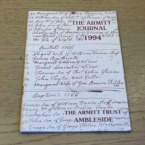 The armitt journal - journal,