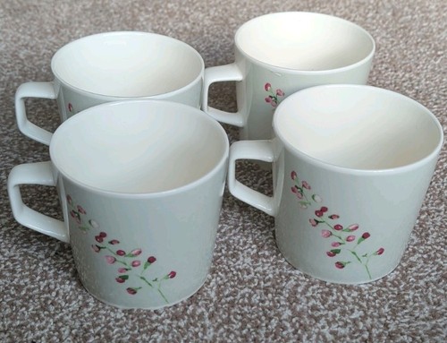 Aynsley rose coffee mugs - mugs, set