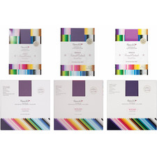 Papermania Premium Cardstock Textured (75pcs) - Capsule Papercraft Scrap Craft