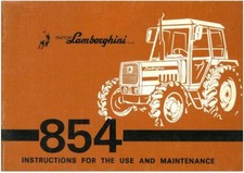 Lamborghini Tractor 854